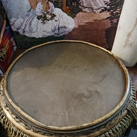 🥙Pier 1 RARE Vtg.6 Part Design Ceramic & Sea Grass Wicker Set.🥪🌮🥝 - Picture 13 of 16